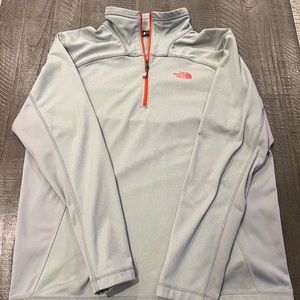 North Face Quarter Zip Long Sleeve Shirt